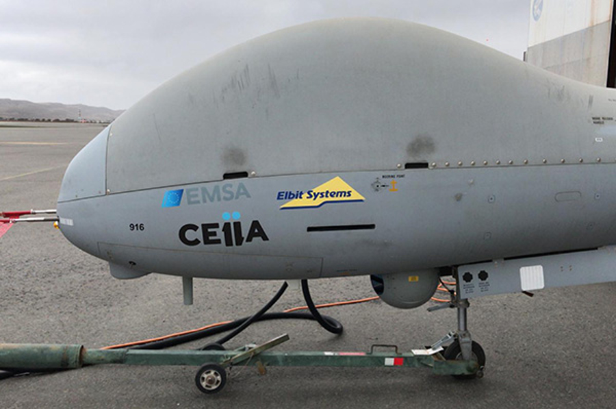 Against Migration: EU drone crashed in Crete