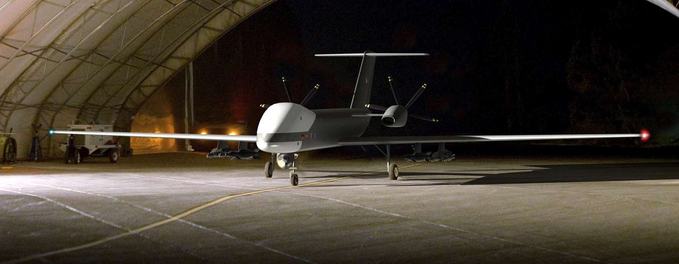 The armed "Eurodrone" is also to fly with wiretapping technology