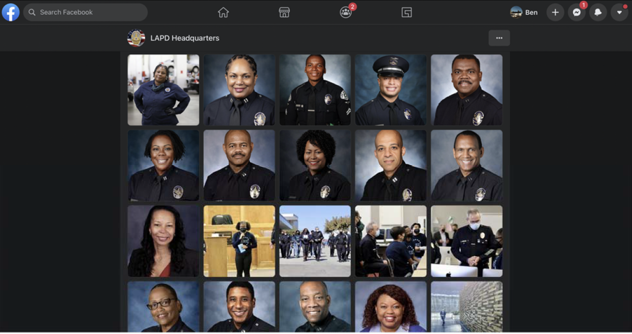 Activists post police portraits on the internet, Los Angeles now wants them back