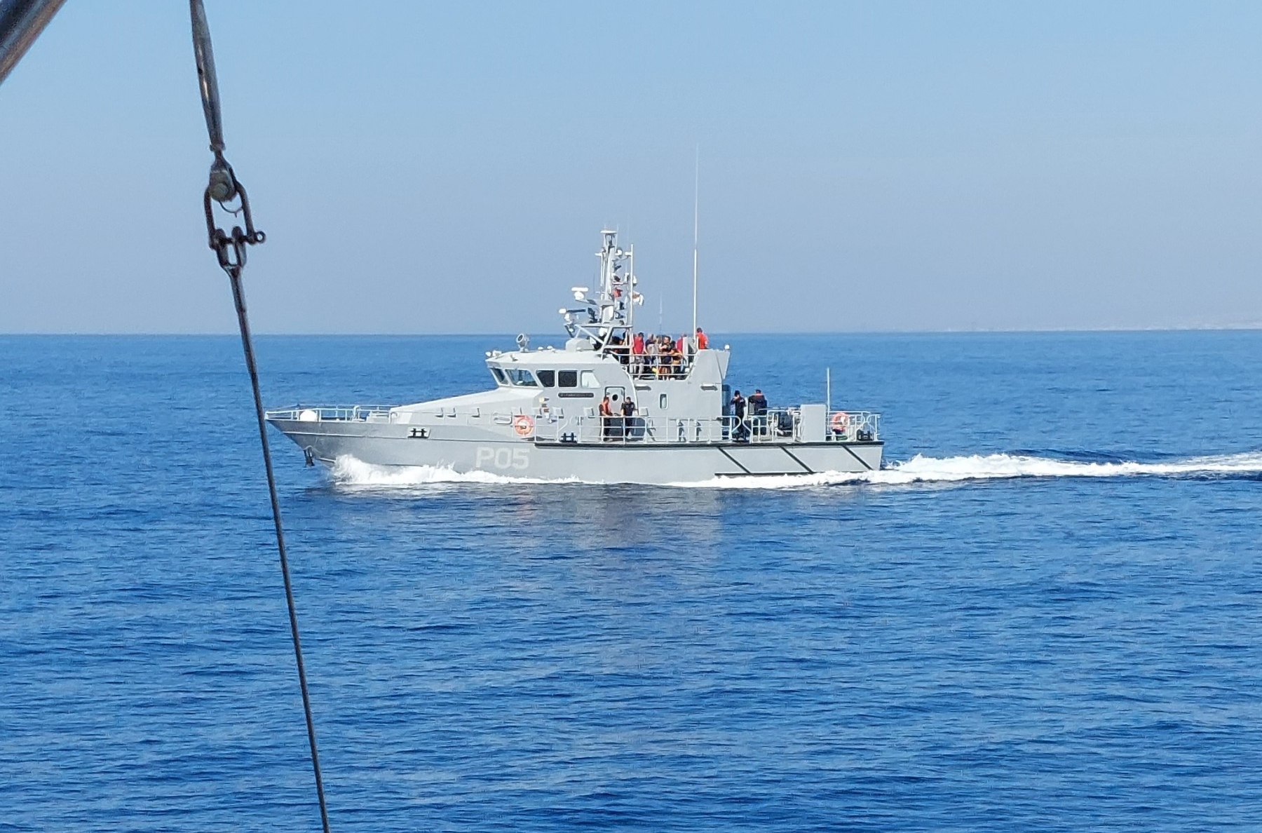 Pullbacks with escort: Cyprus wants to station a ship for migration defence in Beirut
