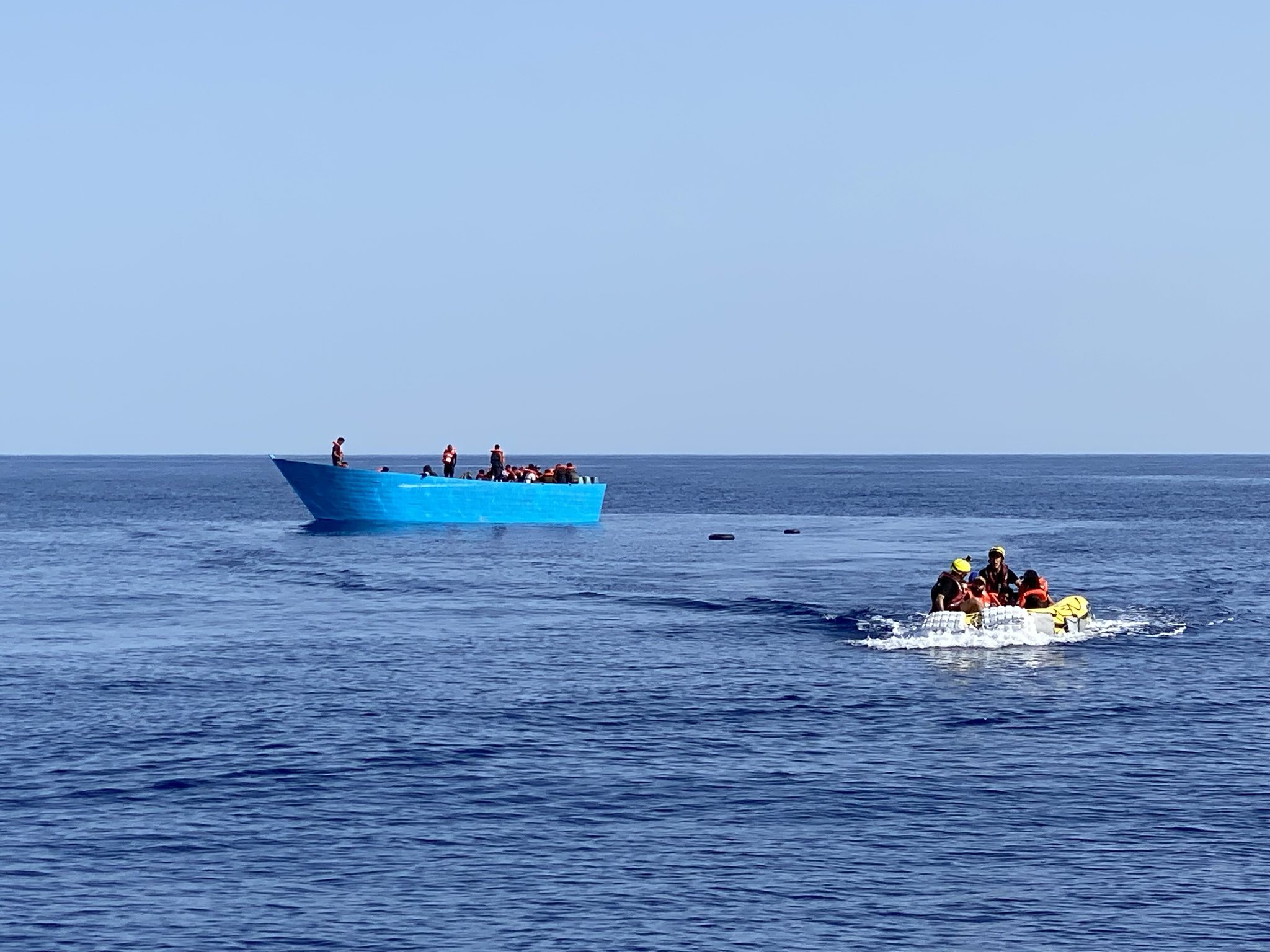 Much less seaborne migration to Italy, government in Rome and U.N. report